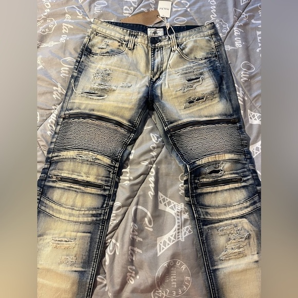 Authentic Original Vintage Style Other - Smoke rise original fit denim acid wash jeans size 36/32 brand new